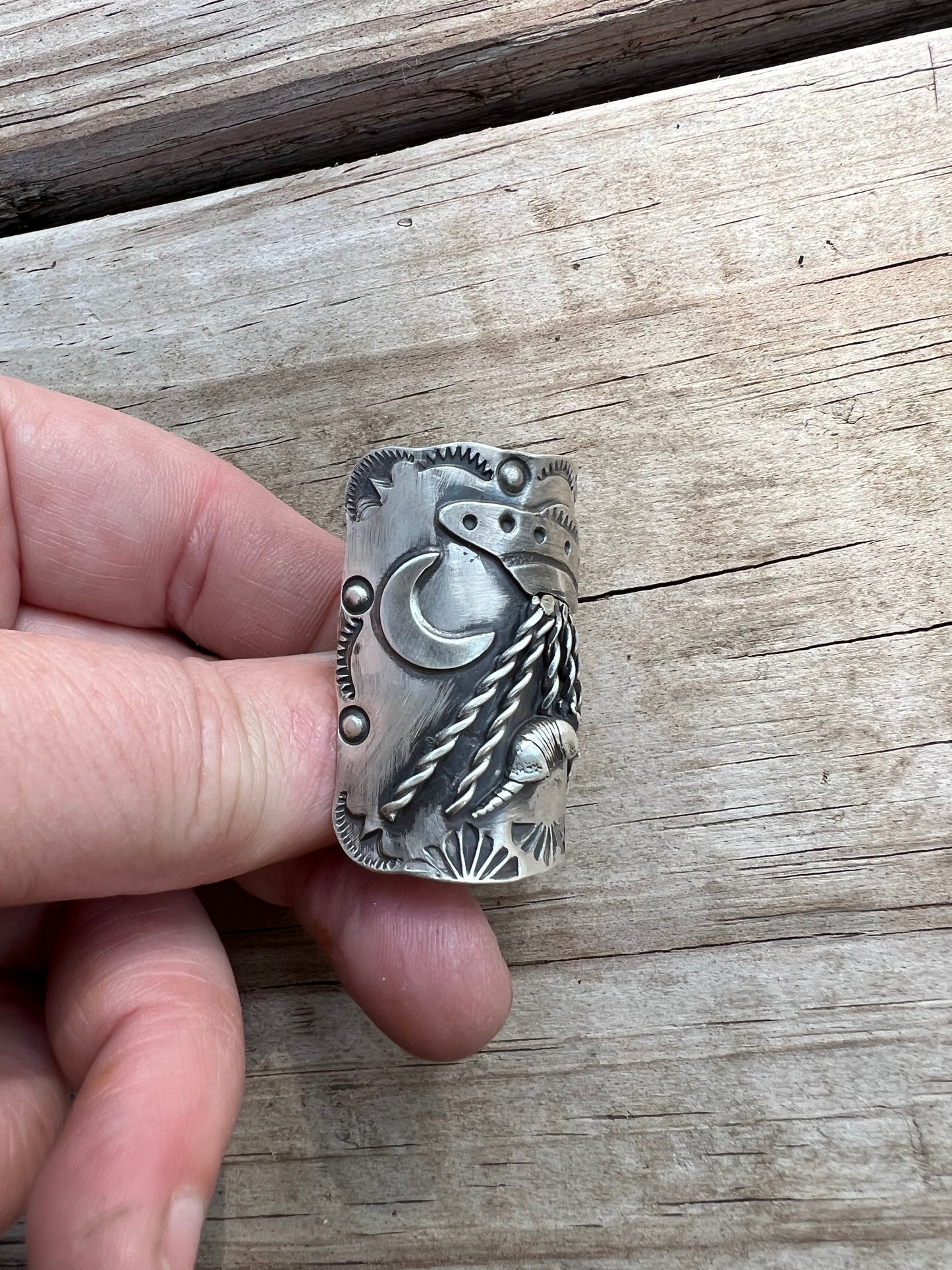 Armadillo + Alien Hair Cuff