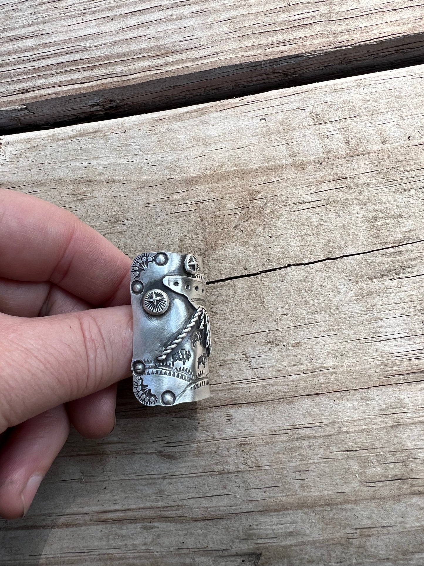 Buffalo Abduction Hair Cuff