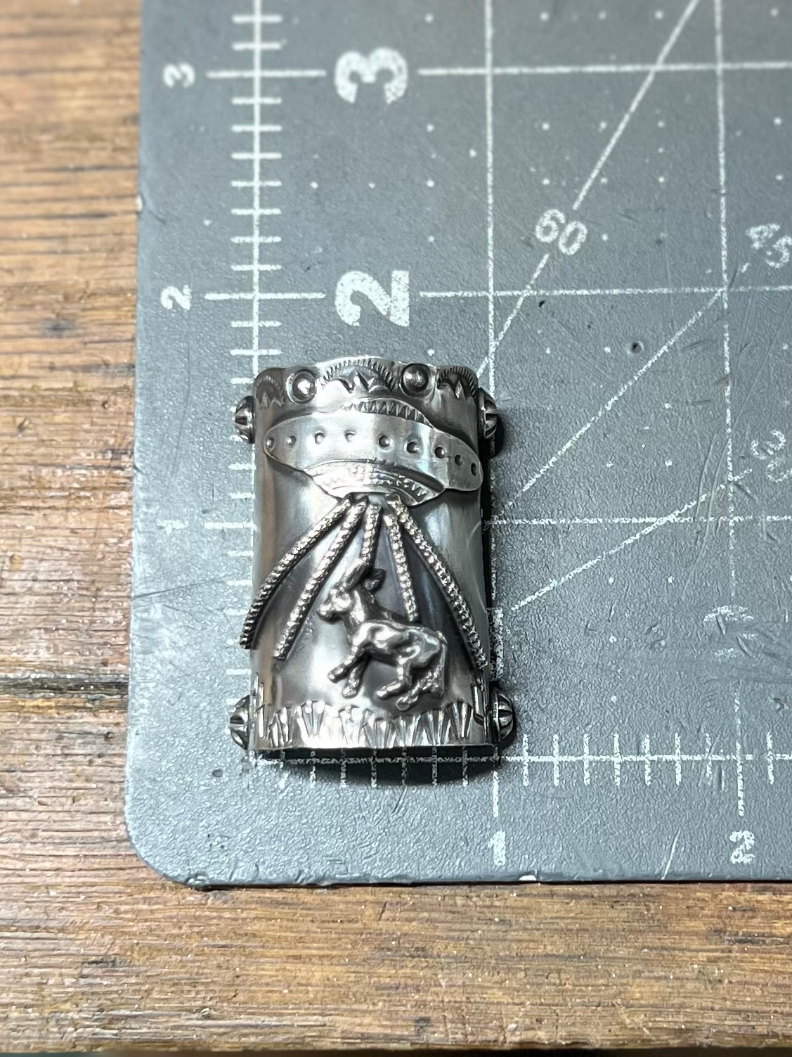Alien + Donkey Hair Cuff