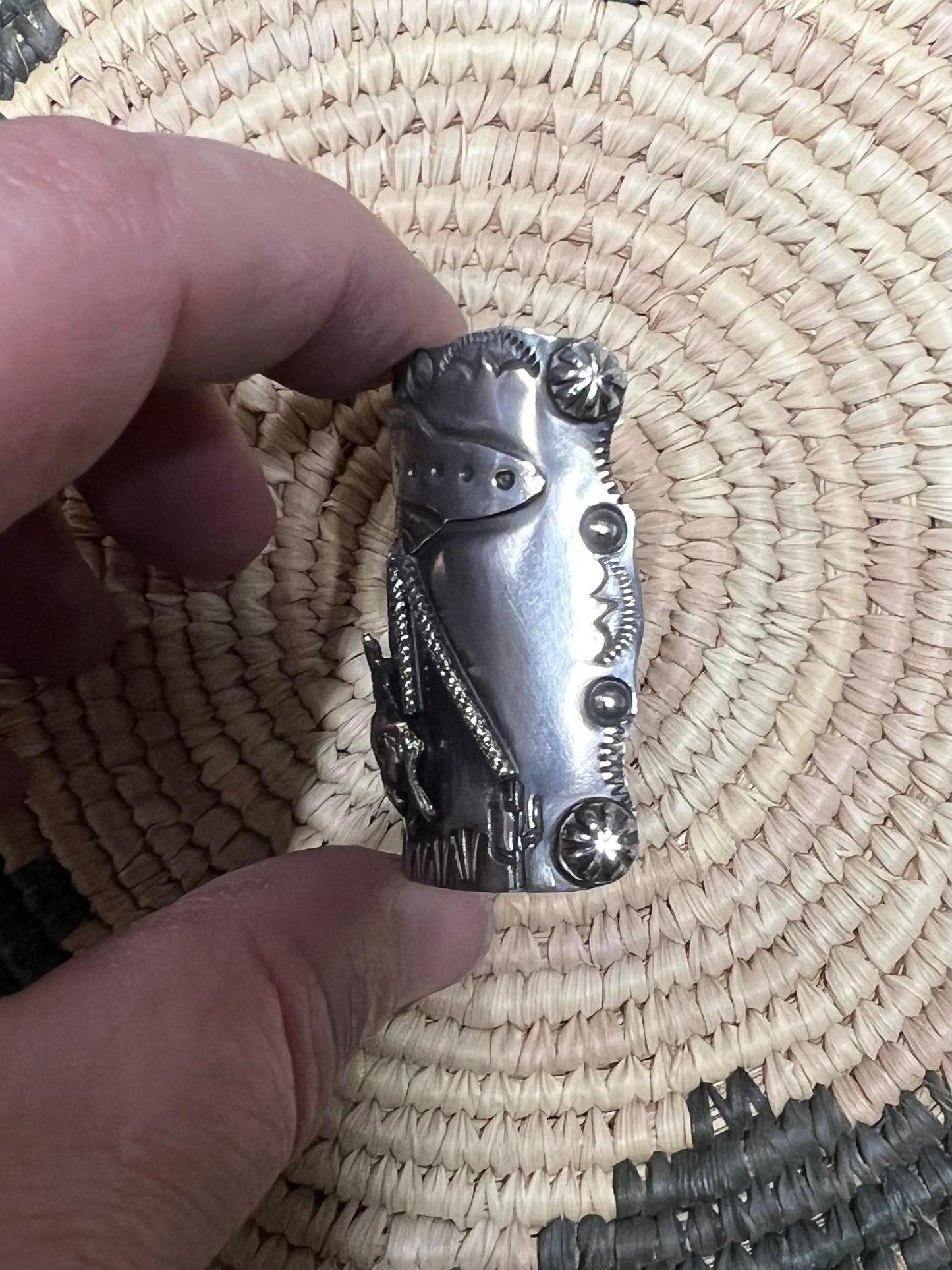 Alien + Donkey Hair Cuff