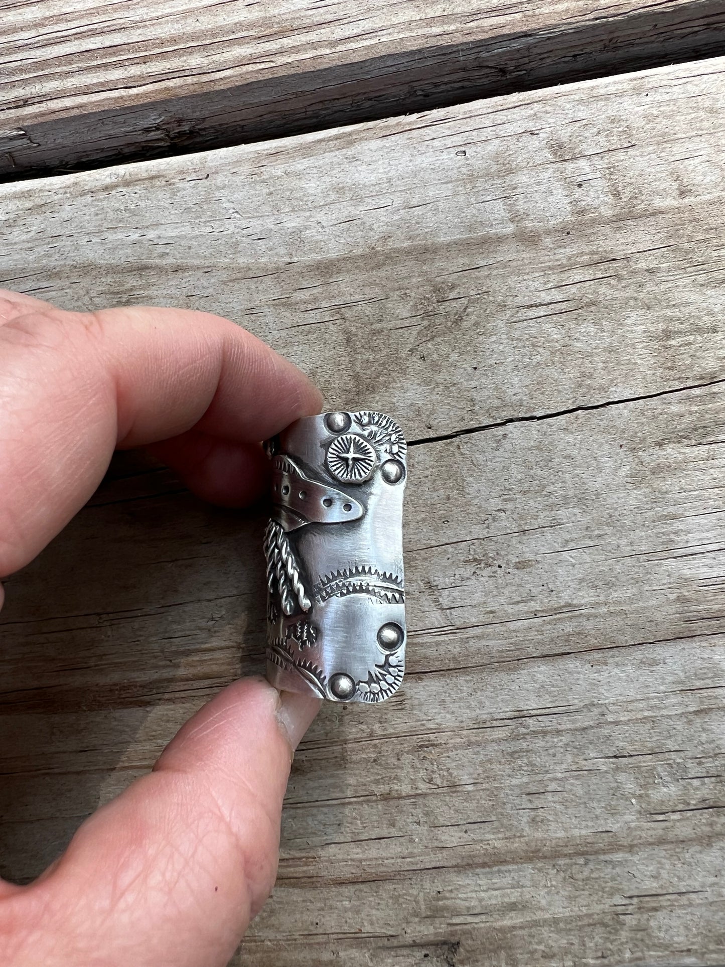 Buffalo Abduction Hair Cuff