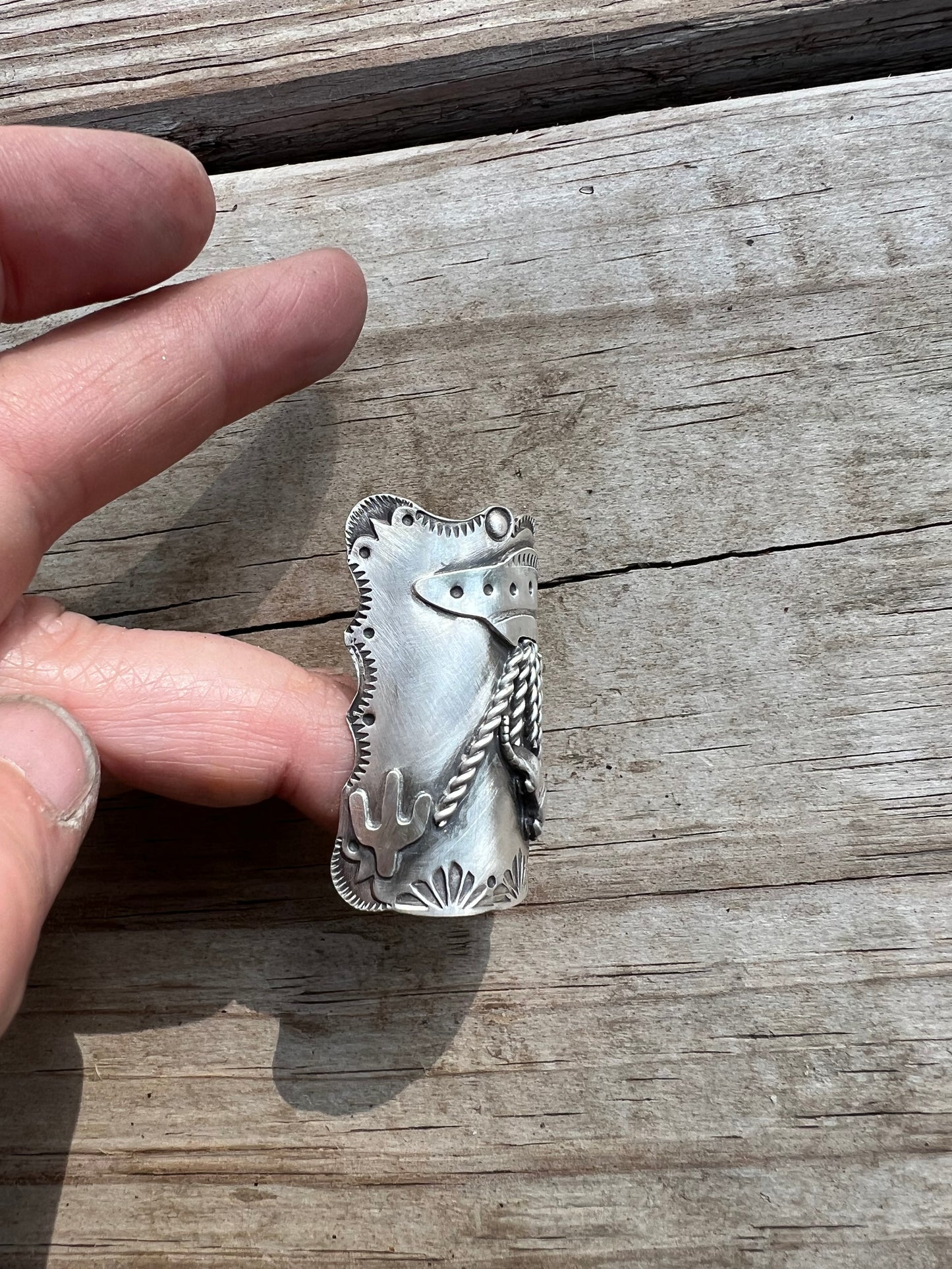 Armadillo + Alien Scalloped Hair Cuff