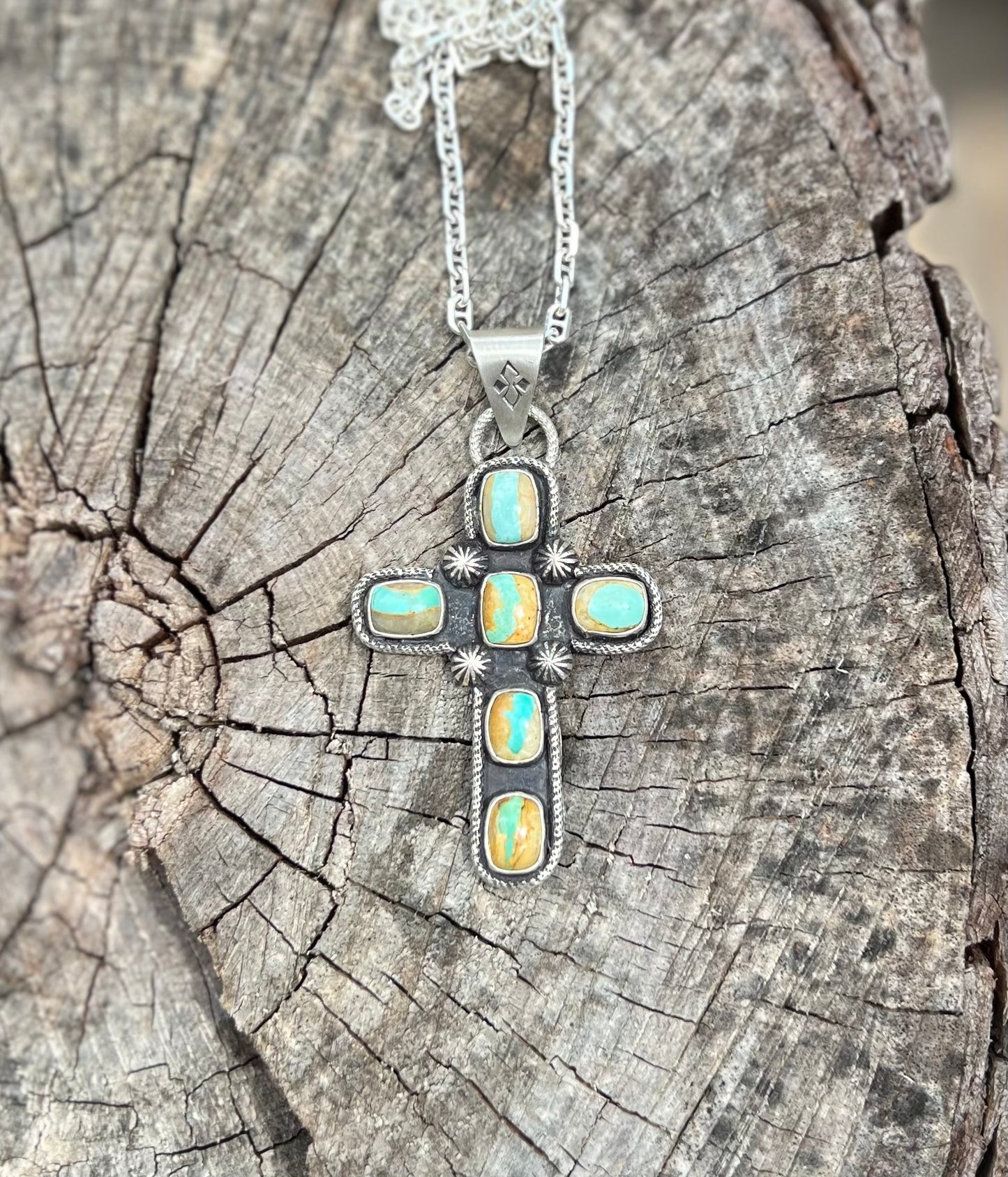 Royston Ribbon Cross Pendant
