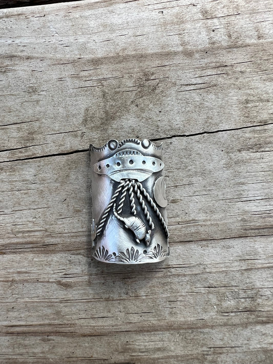 Armadillo + Alien Scalloped Hair Cuff