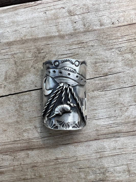 Armadillo + Alien Hair Cuff