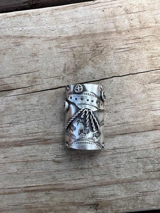 Buffalo Abduction Hair Cuff