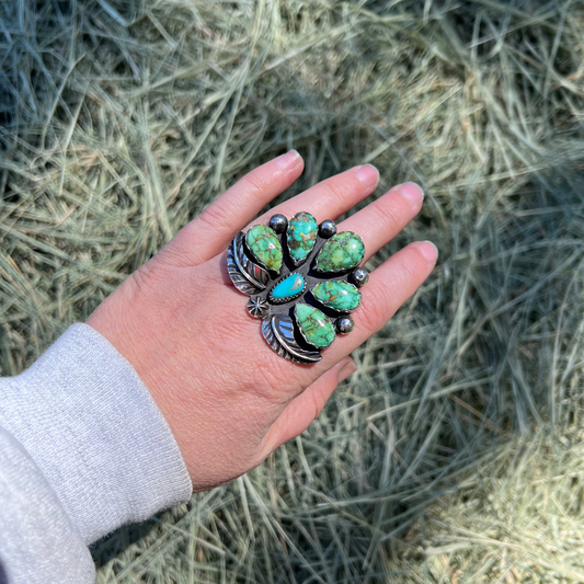 Sonoran Mountain + Kingman Naja Ring