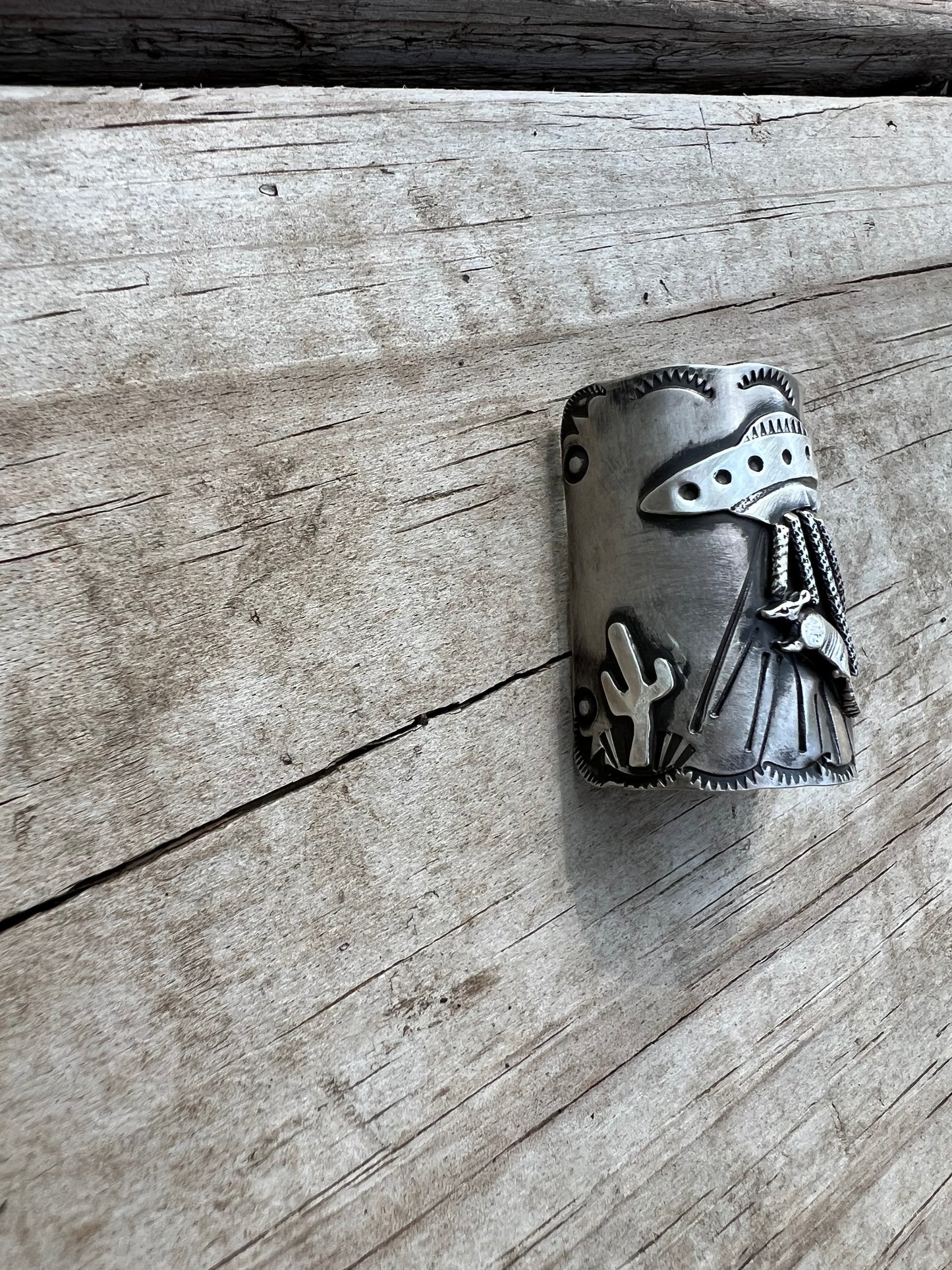Armadillo + Alien Hair Cuff