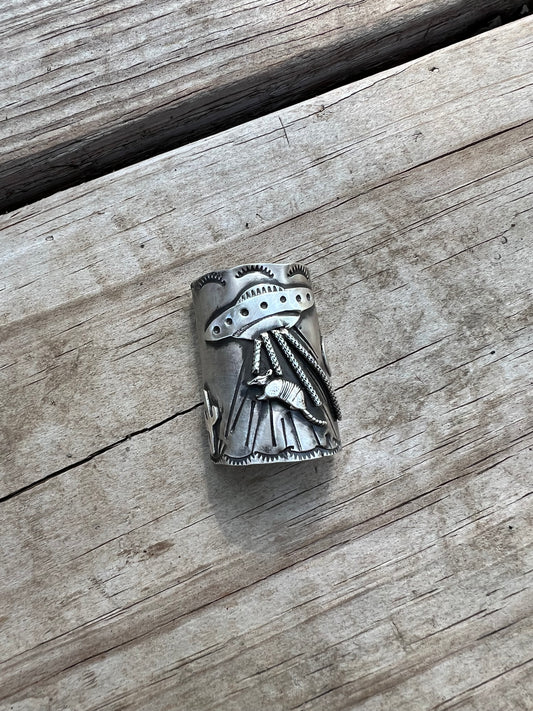 Armadillo + Alien Hair Cuff
