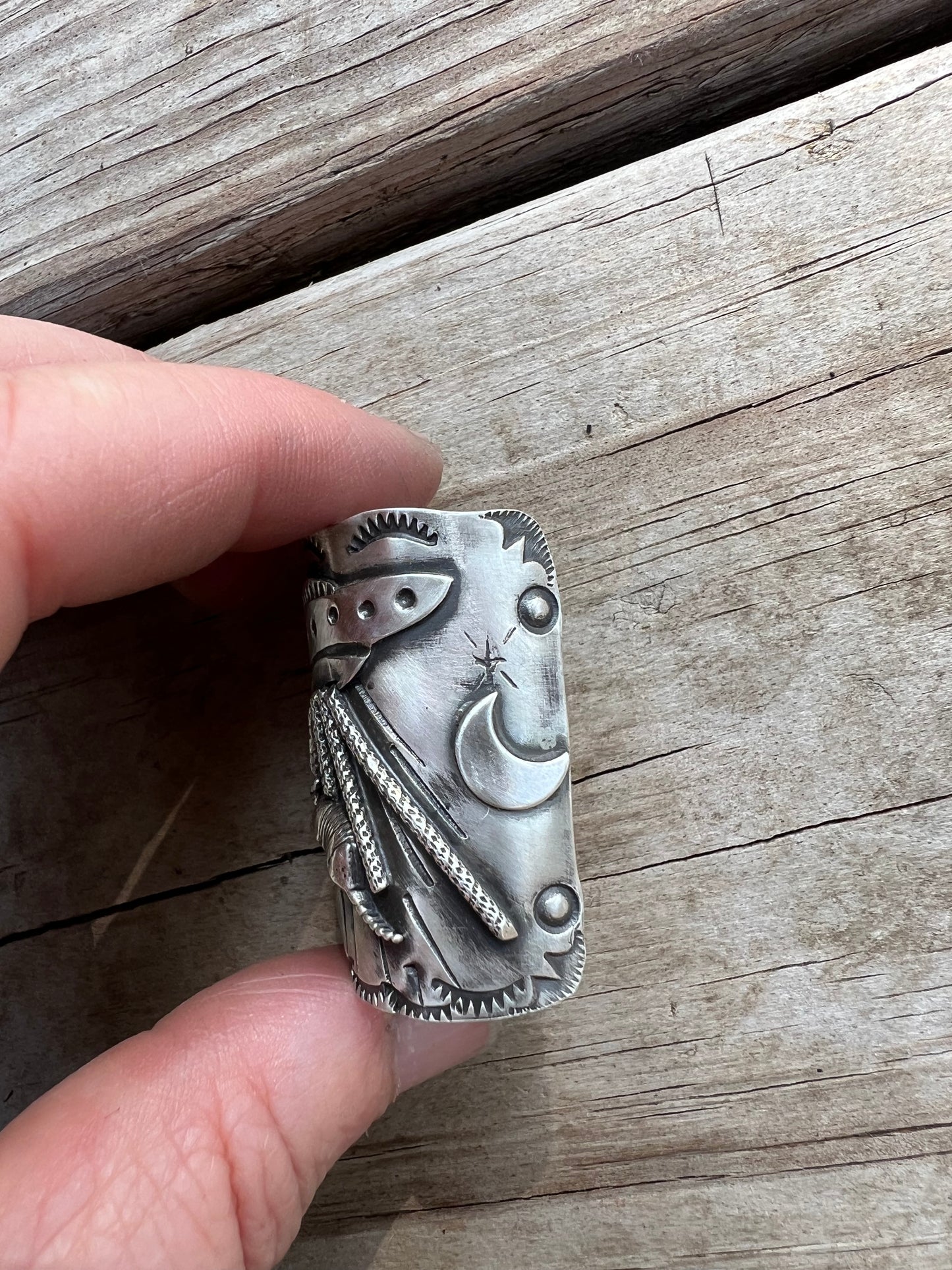 Armadillo + Alien Hair Cuff