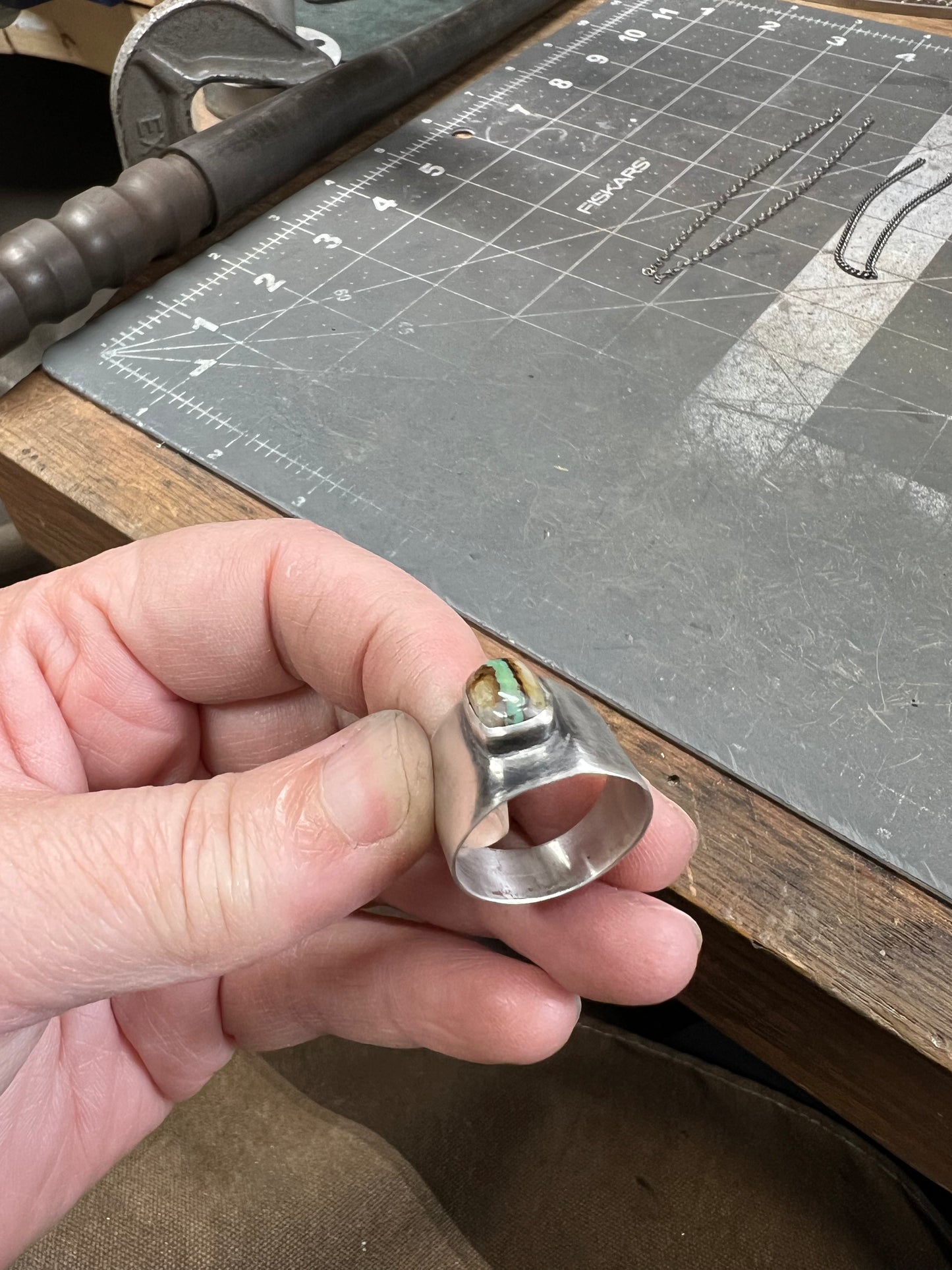 Royston Ribbon Signet Ring