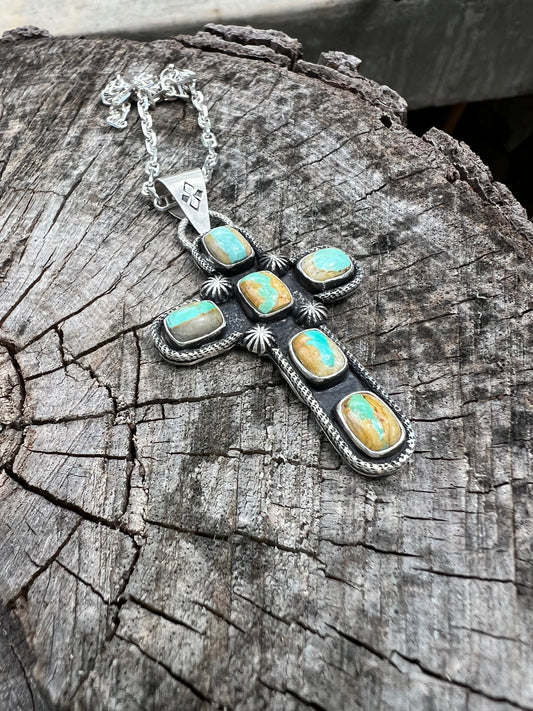 Royston Ribbon Cross Pendant