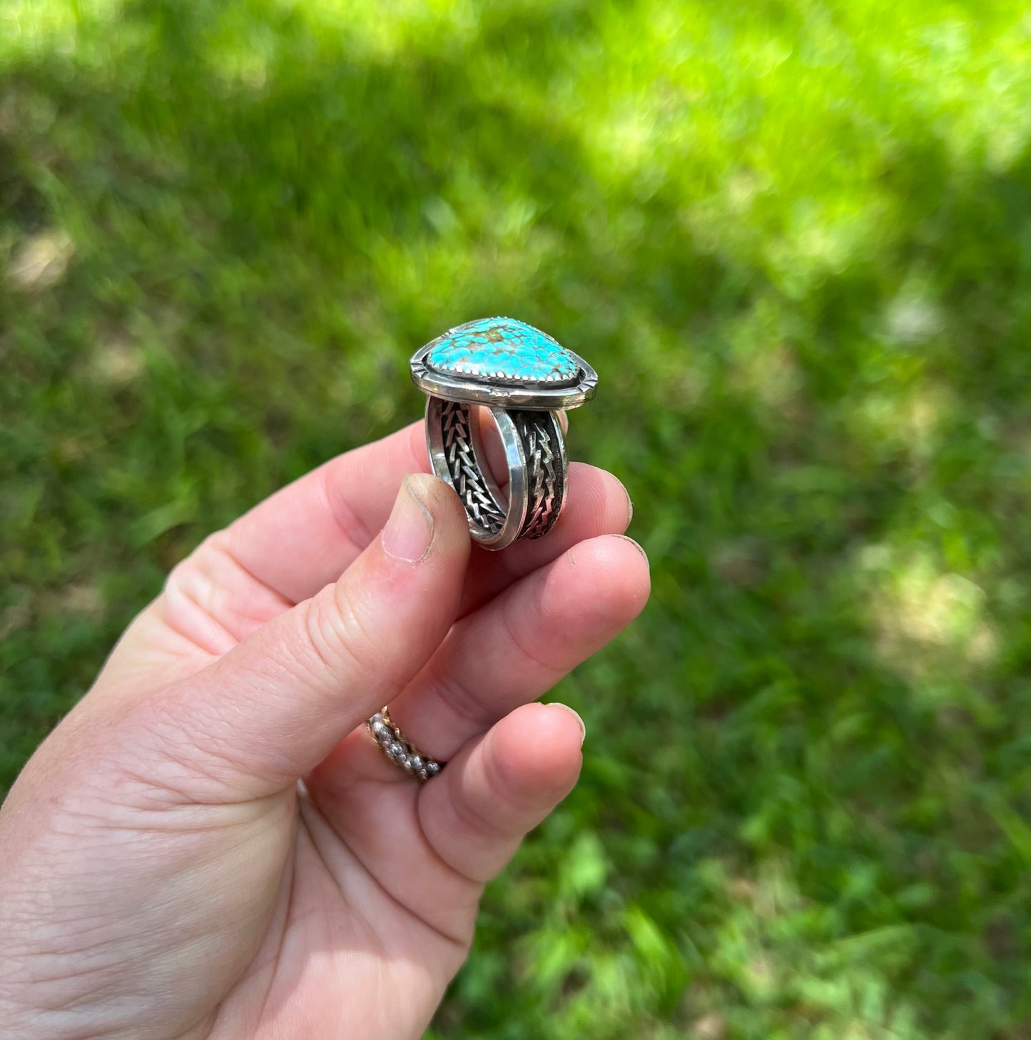 Red Webbed Kingman Ring