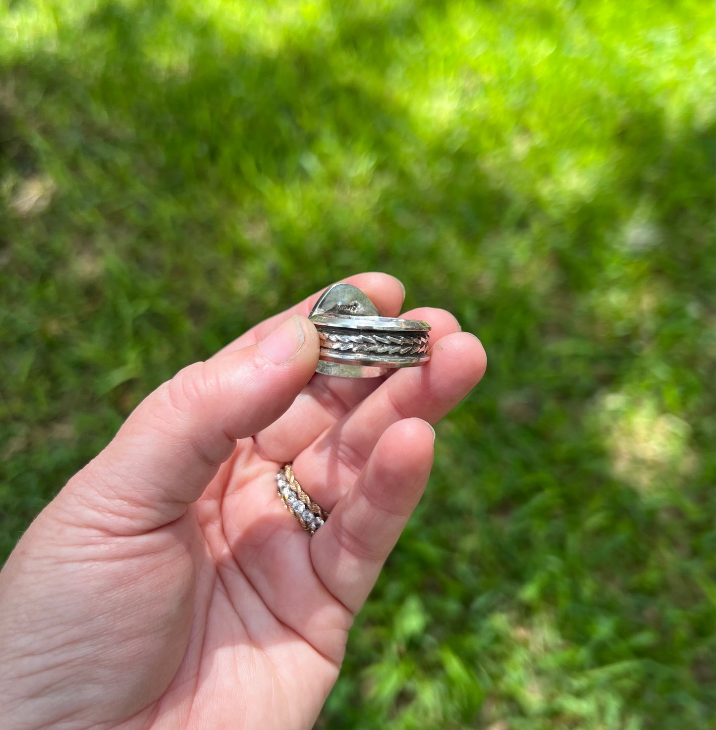 Red Webbed Kingman Ring